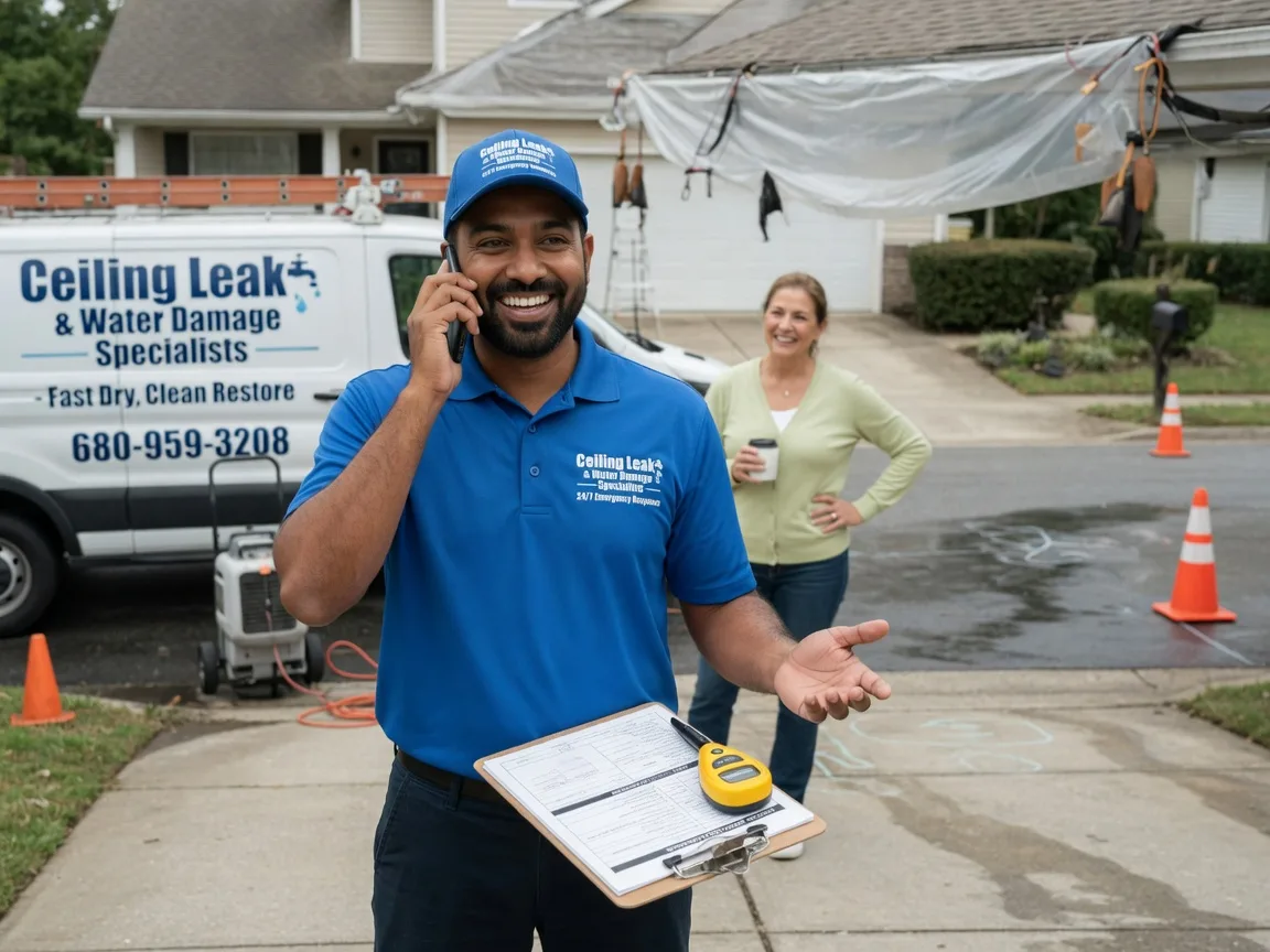 Ceiling Leak Cleanup Farmersville, CA FAQs